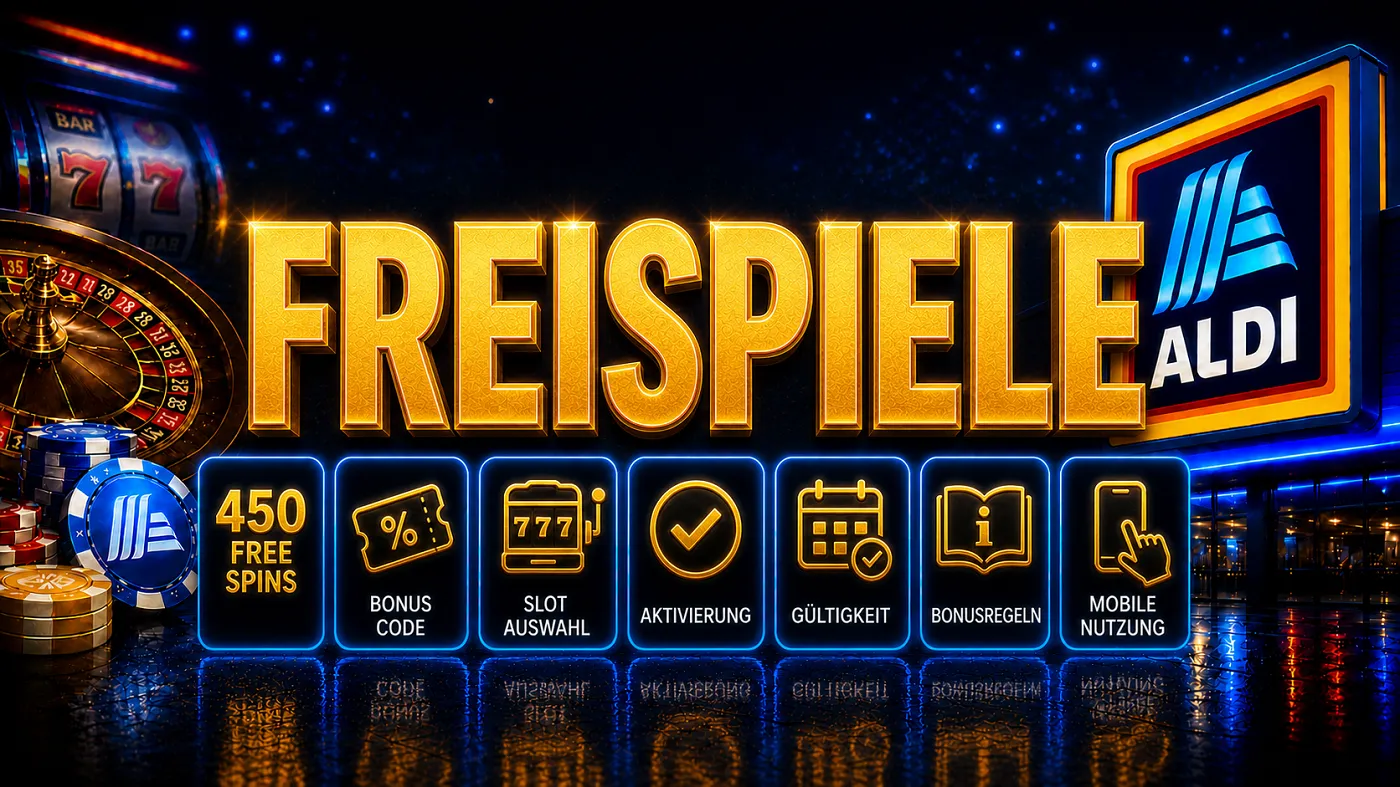 Aldi Slots Freispiele 450 Free Spins Slots und Bedingungen