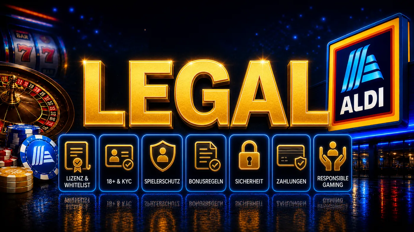 Aldi Slots Legal Lizenz Whitelist Sicherheit und Deutschland Check